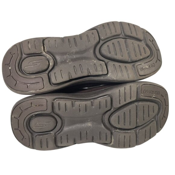 Skechers Boots Womens 6 Brown Ankle Bootie Go Walk Arch Fit Cute N Cozy 144404 - Picture 7 of 9